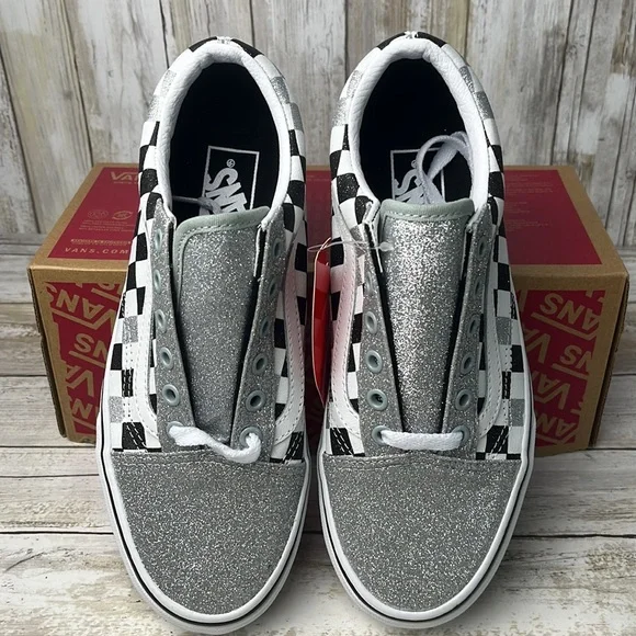 Vans Old Skool Glitter Sneaker - Picture 3 of 5